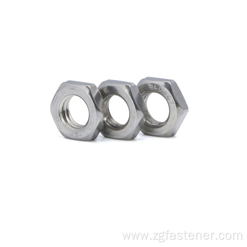 stainless steel Hexagon nut by casting foundry